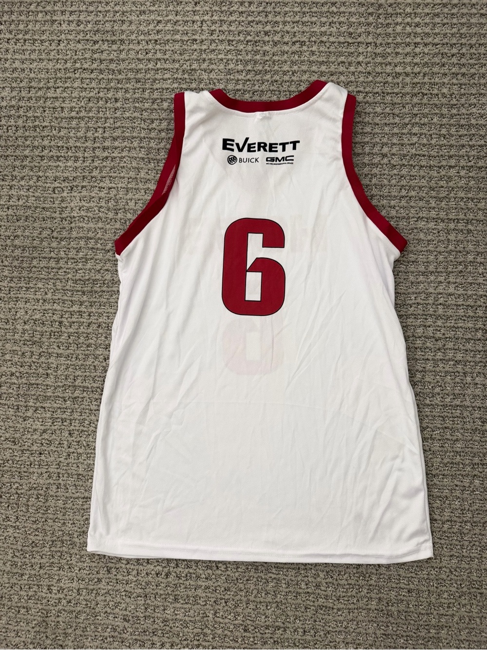 Arkansas Razorbacks HOGS Basketball Jersey #6 XL - Picture 2 of 3